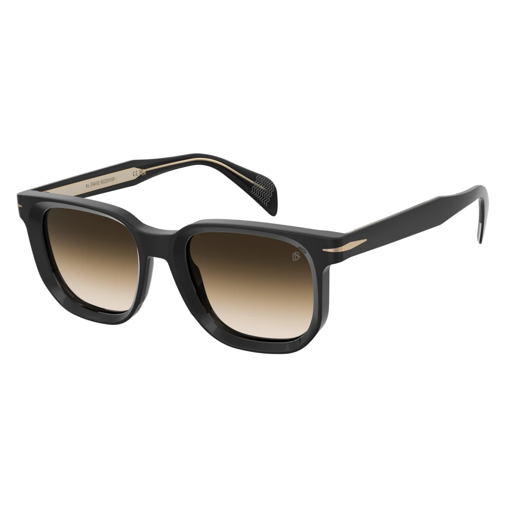 Eyewear By David Beckham Men's Black Stylish Sunglasses Db 7133/S