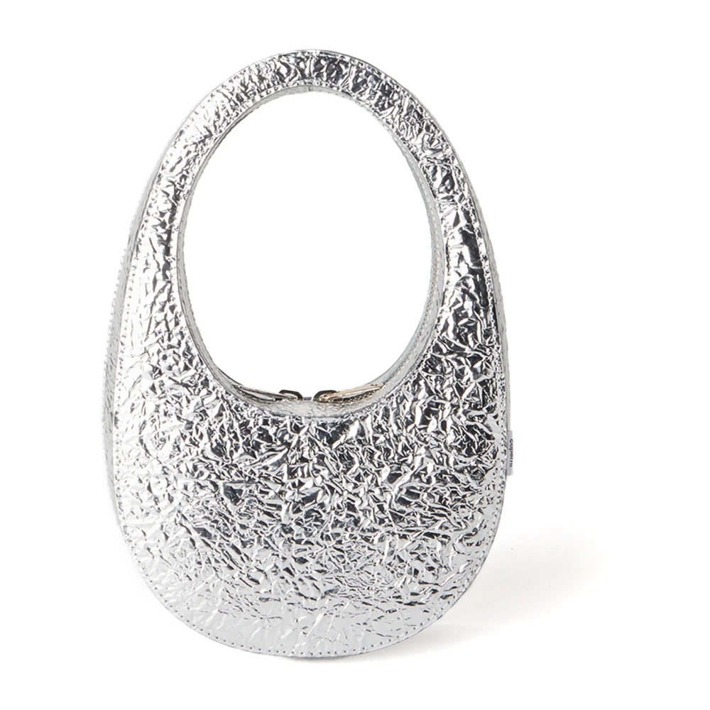 Coperni Zilveren Ovale Handtas Gray Dames