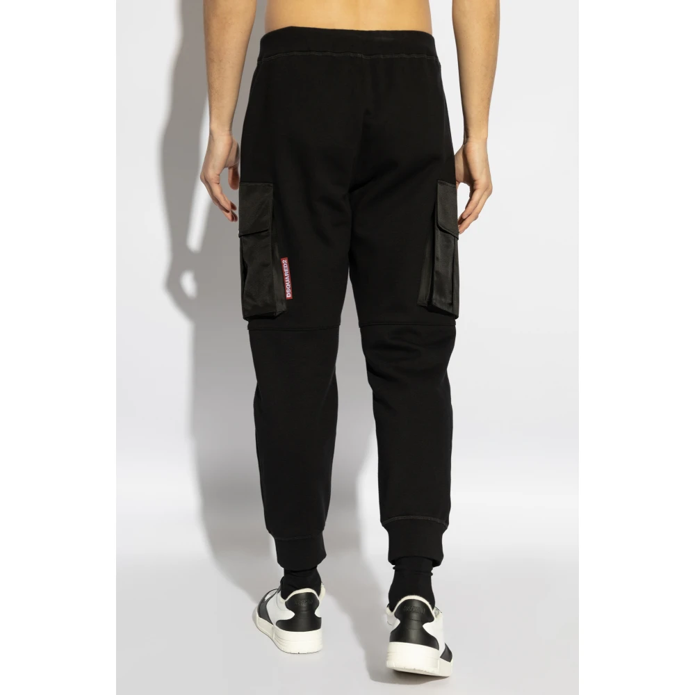Dsquared2 Cargo sweatpants Black Heren