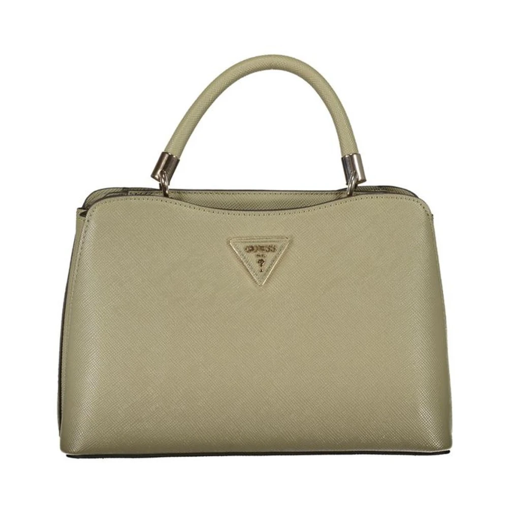 Guess Groene Handtas met Meerdere Compartimenten Green Dames