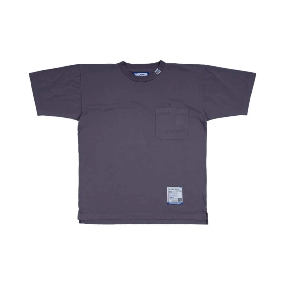 Mihara Yasuhiro Paarse Geborduurde Tee Purple Heren