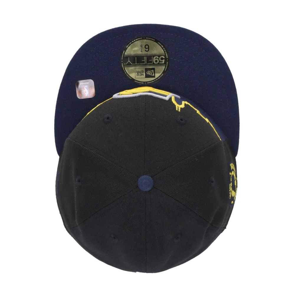 new era NBA Platte Klep Pet Indiana Pacers Black Heren