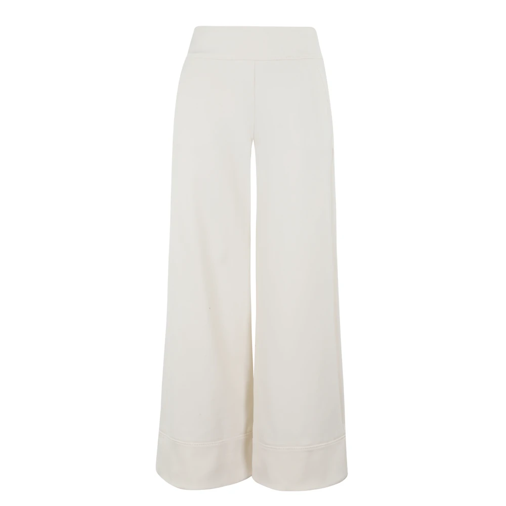 Max Mara Elegante Zijden Blouse White Dames