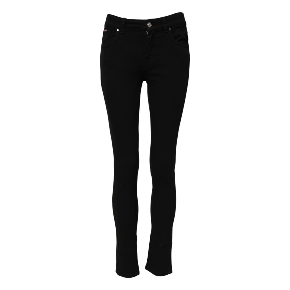 Dolce & Gabbana Femme Noir Jeans, Taille: 34 Fr Skinny Denim