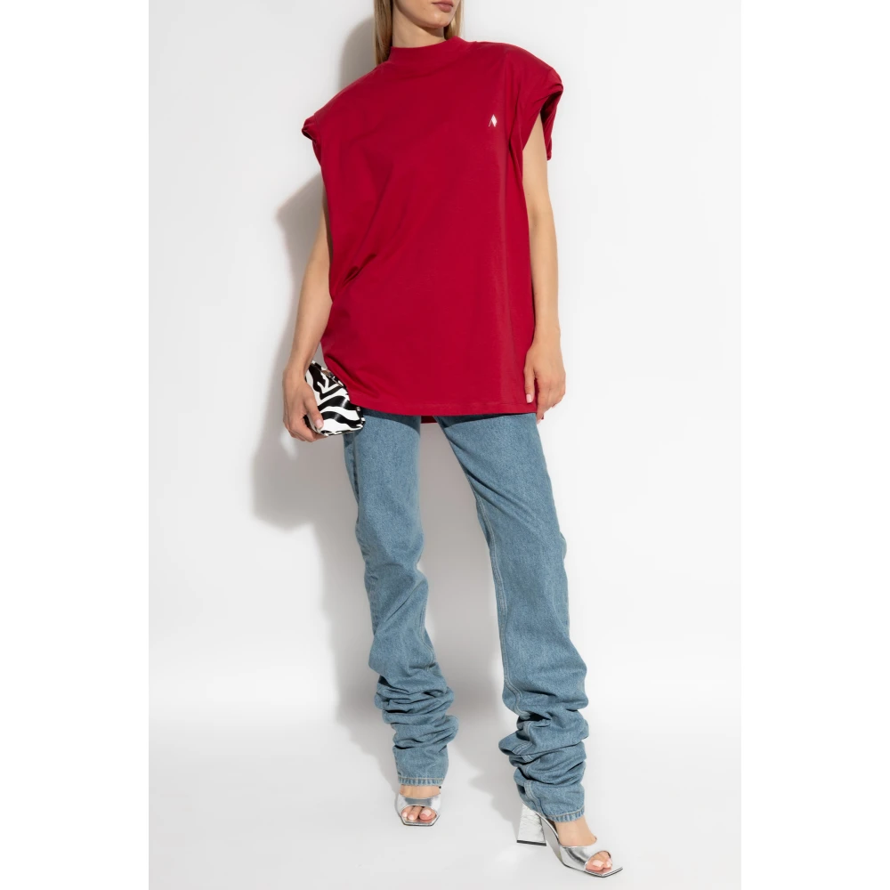 The Attico Jeans met zeer lange benen Blue Dames