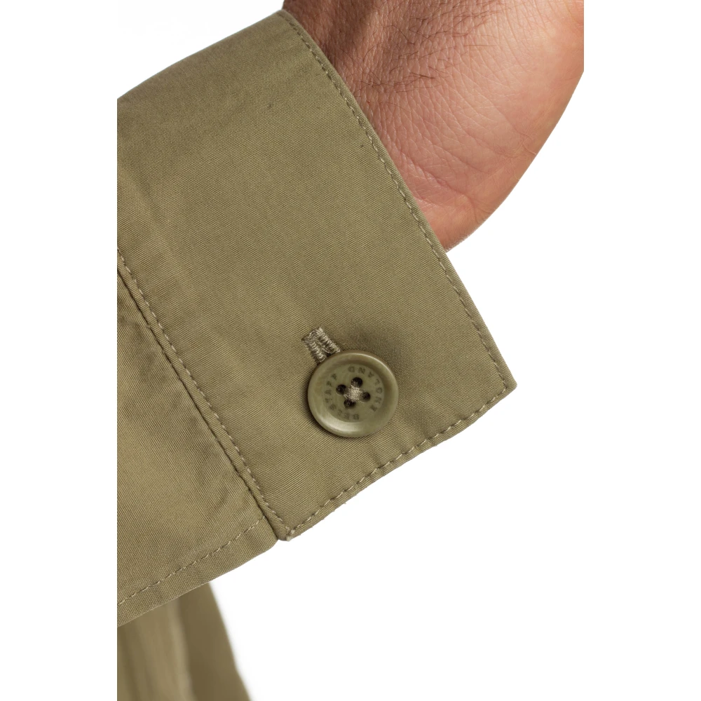 Belstaff Groene Outdoor Katoenen Jas Green Heren