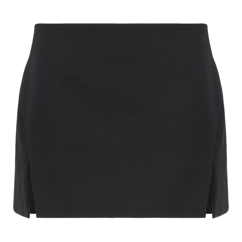 Givenchy Women's Black Short Skirts, S, Sliced Mini Skirt