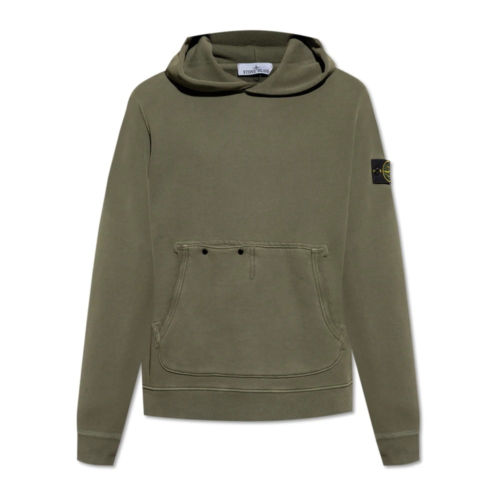Stone Island Stijlvolle Hoody Sweaters Green Heren