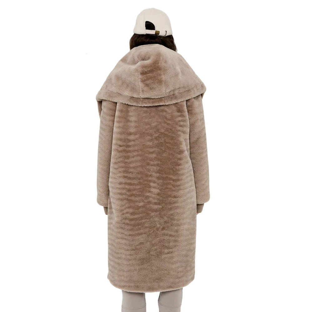 Moscow Stijlvolle Nadjana Jas Beige Dames