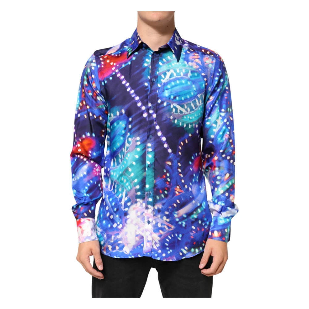 Dolce & Gabbana Women's Multicolor Martini Shirt - Casual Shirts - Xs - Shirts
