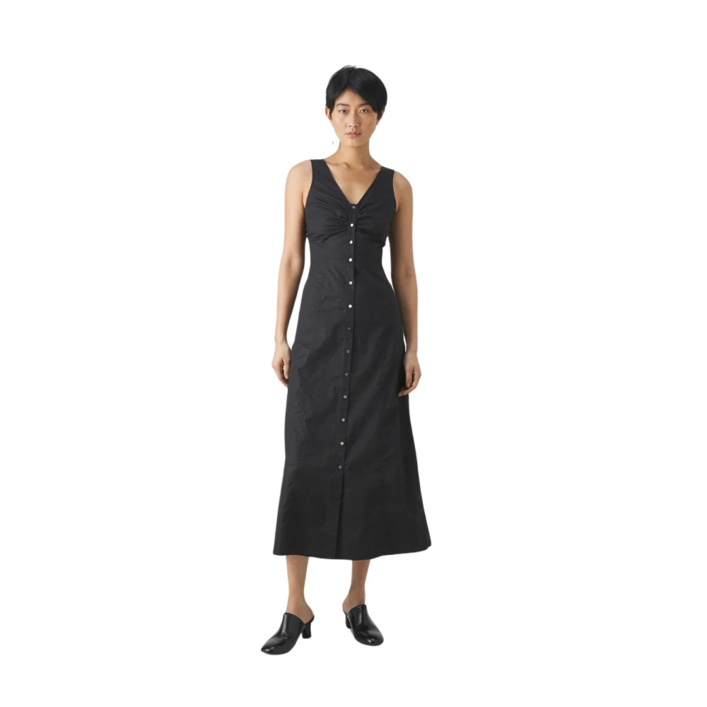 Karl Lagerfeld Katoenen dagjurk Black Dames