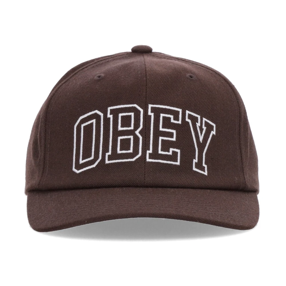Obey Klassieke Snapback Pet Donker Chocolade Brown Heren