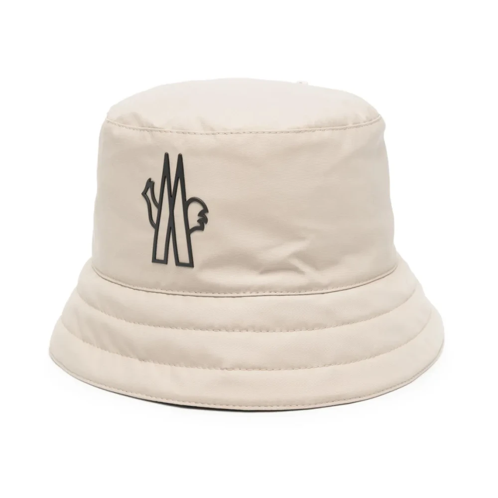 Moncler Women's Beige Day-Namic Logo Bucket Hat