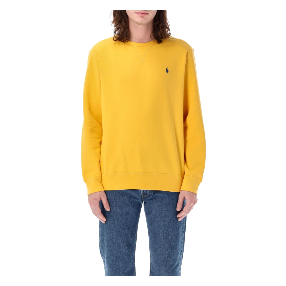 Ralph Lauren Klassieke Crewneck Sweatshirt Yellow Heren