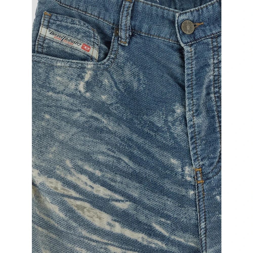Diesel Stijlvolle Denim Broek voor Mannen Blue Dames