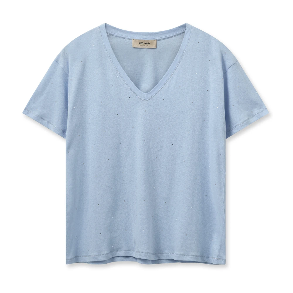 MOS MOSH T-Shirts Blue Dames