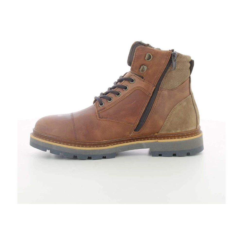 Bullboxer Stijlvolle Cognac Herenschoenen Brown Heren