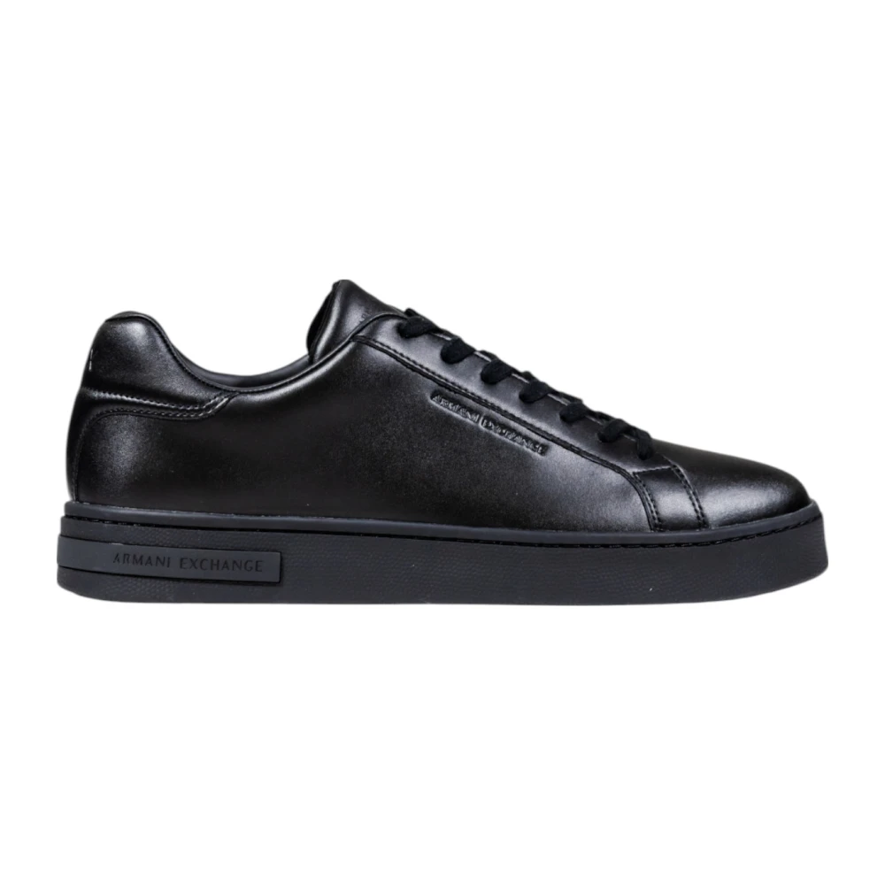 Armani Exchange Black Men's Trainers Xm000141 Af11912 - Male - Sneakers - 7 Uk - Shoes