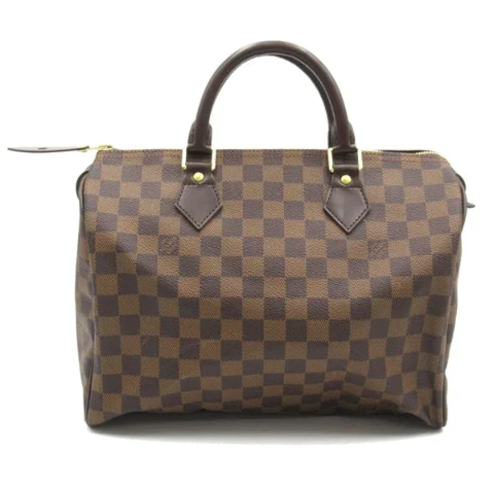 Louis Vuitton Vintage Pre-owned Fabric handbags Brown Dames