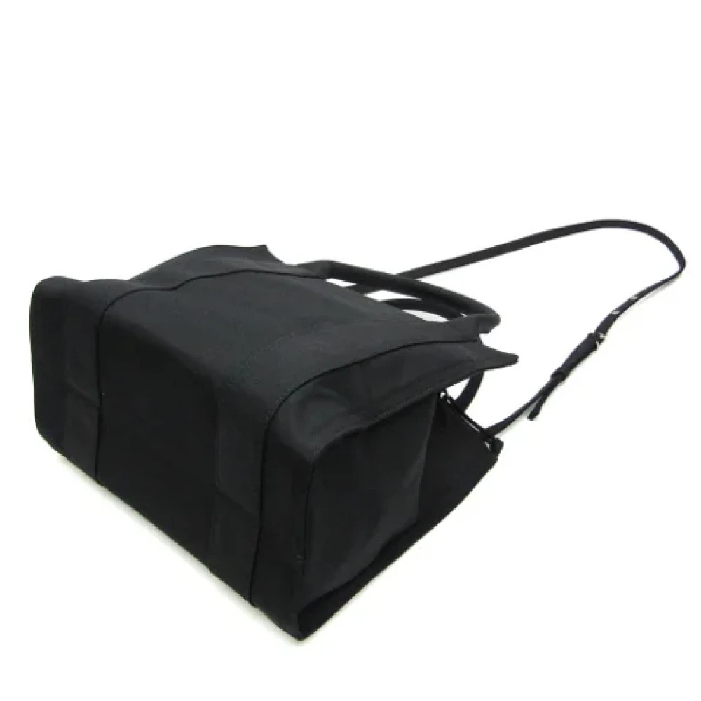 Balenciaga Vintage Pre-owned Canvas shoulder-bags Black Dames