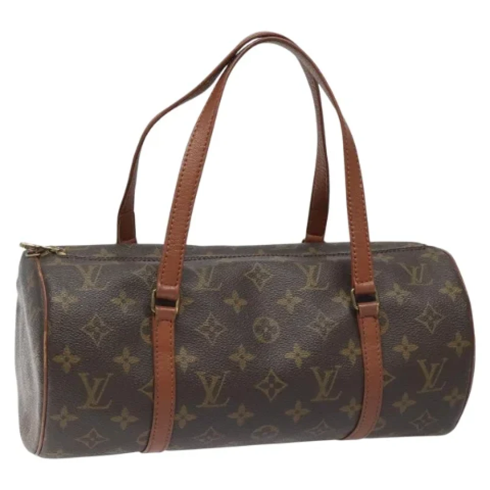 Louis Vuitton Vintage Pre-owned Canvas handbags Brown Dames