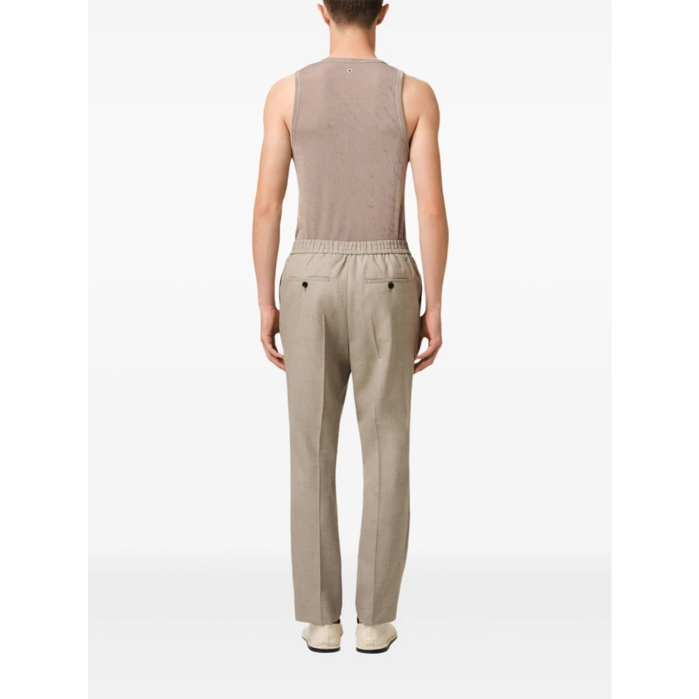 Ami Paris Elastische taillebroek Gray Heren