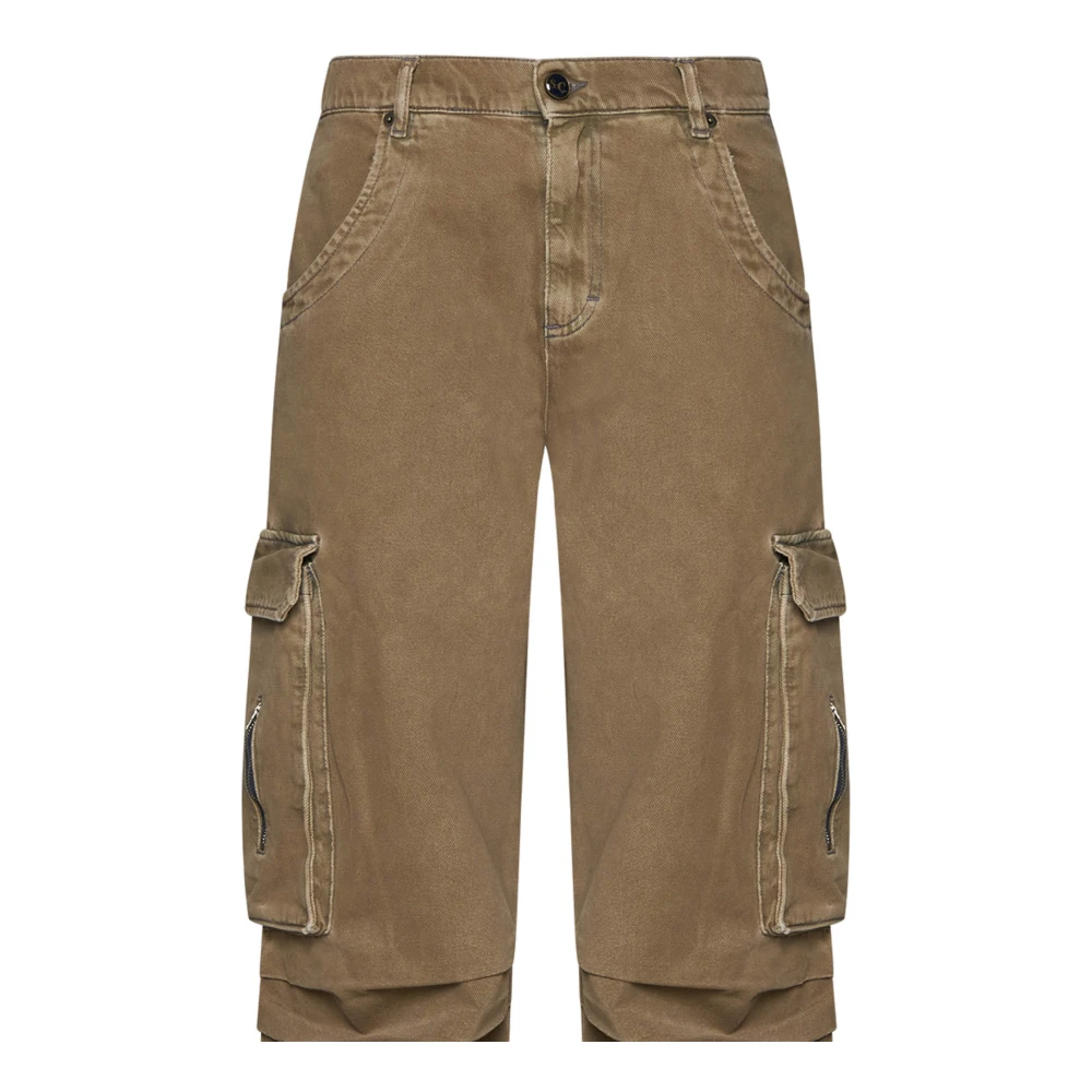 Semicouture Rechte Jeans voor Vrouwen Brown Dames