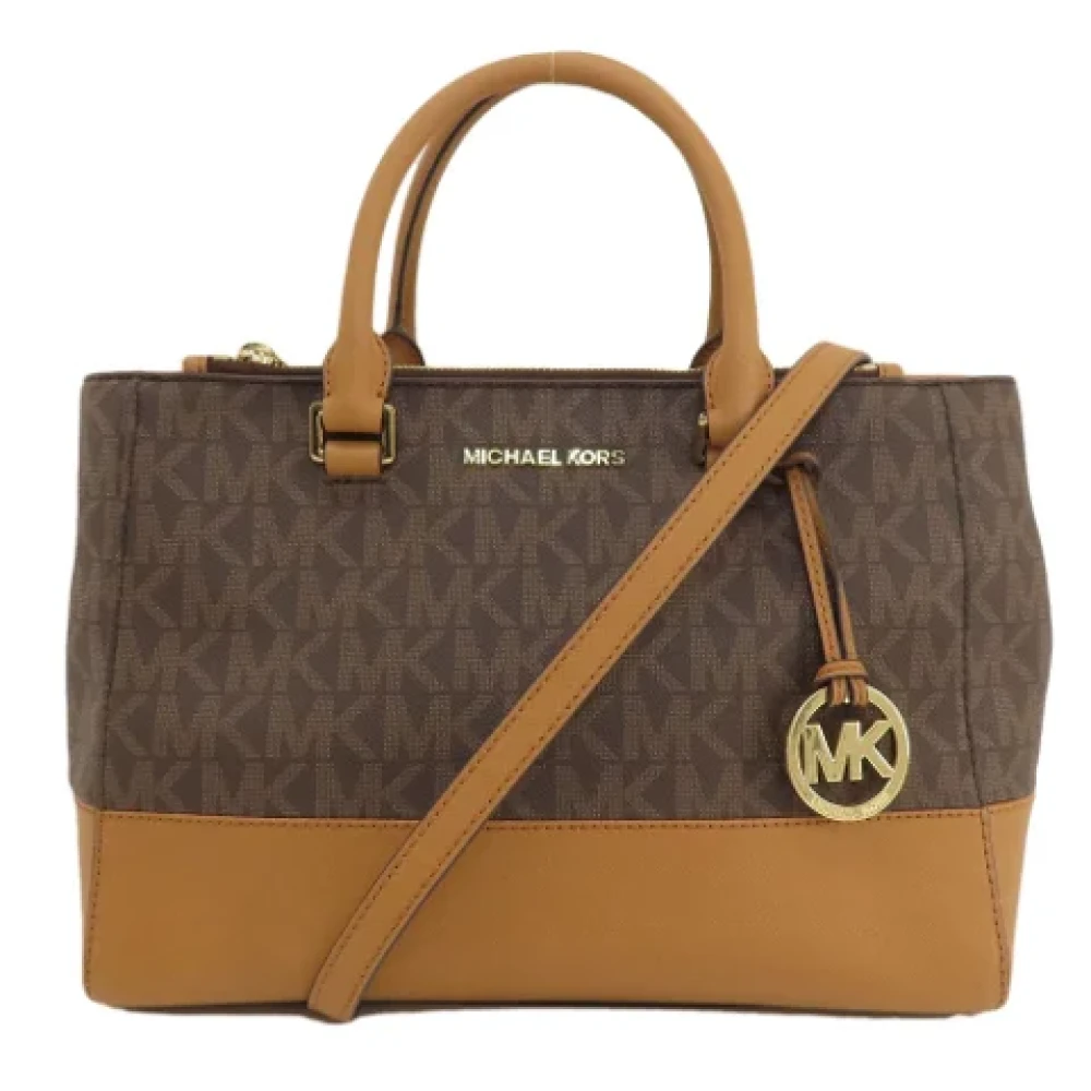 Michael Kors Pre-owned Plastic totes Brown Dames