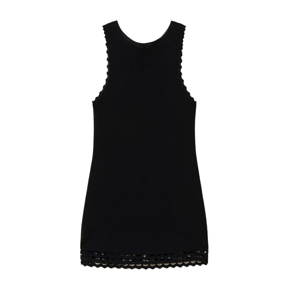 Twinset Zwarte Elegante Top voor Vrouwen Black Dames