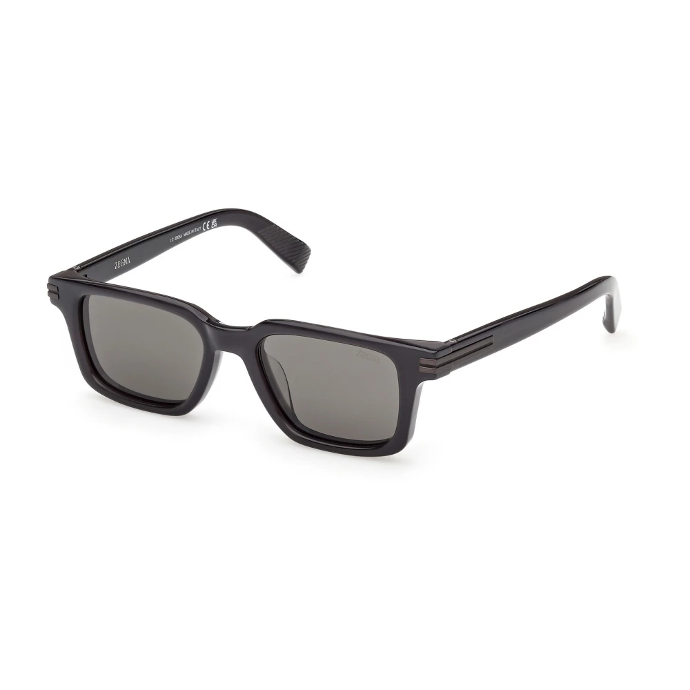 Zegna Black Sunglasses, Male, 50 Mm, 20D Sunglasses