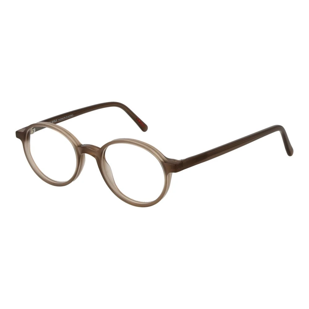 Andy Wolf Unisex Beige Glasses, One Size, Oval Optical Frames