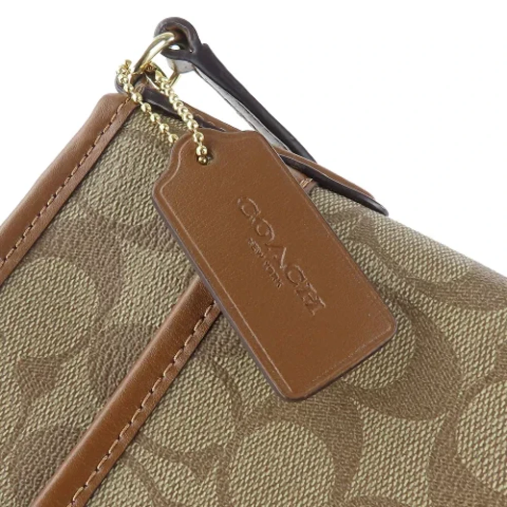 Coach Pre-owned Leather shoulder-bags Brown Dames