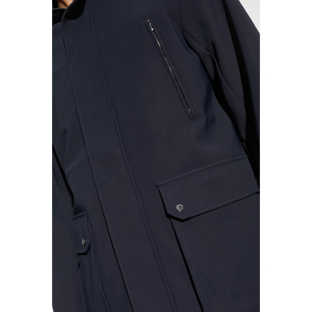 Emporio Armani Jas met opstaande kraag Blue Heren