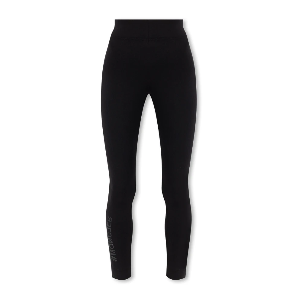 Moncler Donna Nero Pantaloni, L, New,