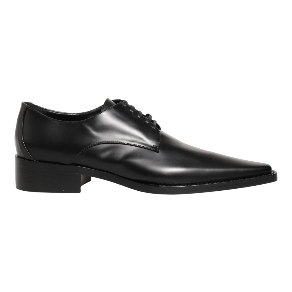 Dolce & Gabbana Men's Black Dress Shoes, 1 Uk, Derby Dress Shoes