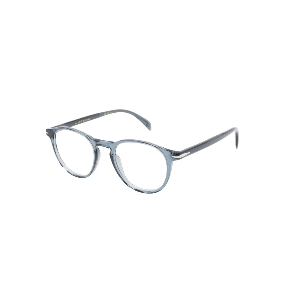 Eyewear By David Beckham Men's Blue Optical Frame - Glasses - 49 Mm - Accessories