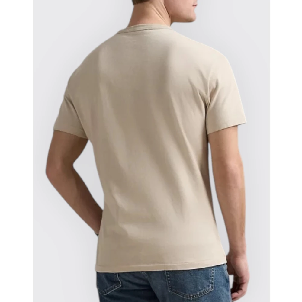 Polo Ralph Lauren Custom Slim-Fit Katoenen T-Shirt Gray Heren