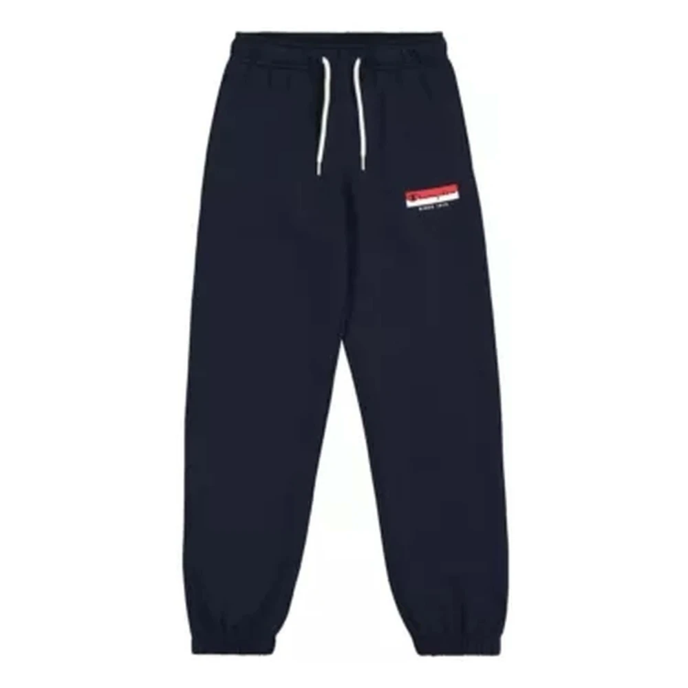 Champion Elastiska manschettbyxor Långa byxor för Barn Blue, Unisex