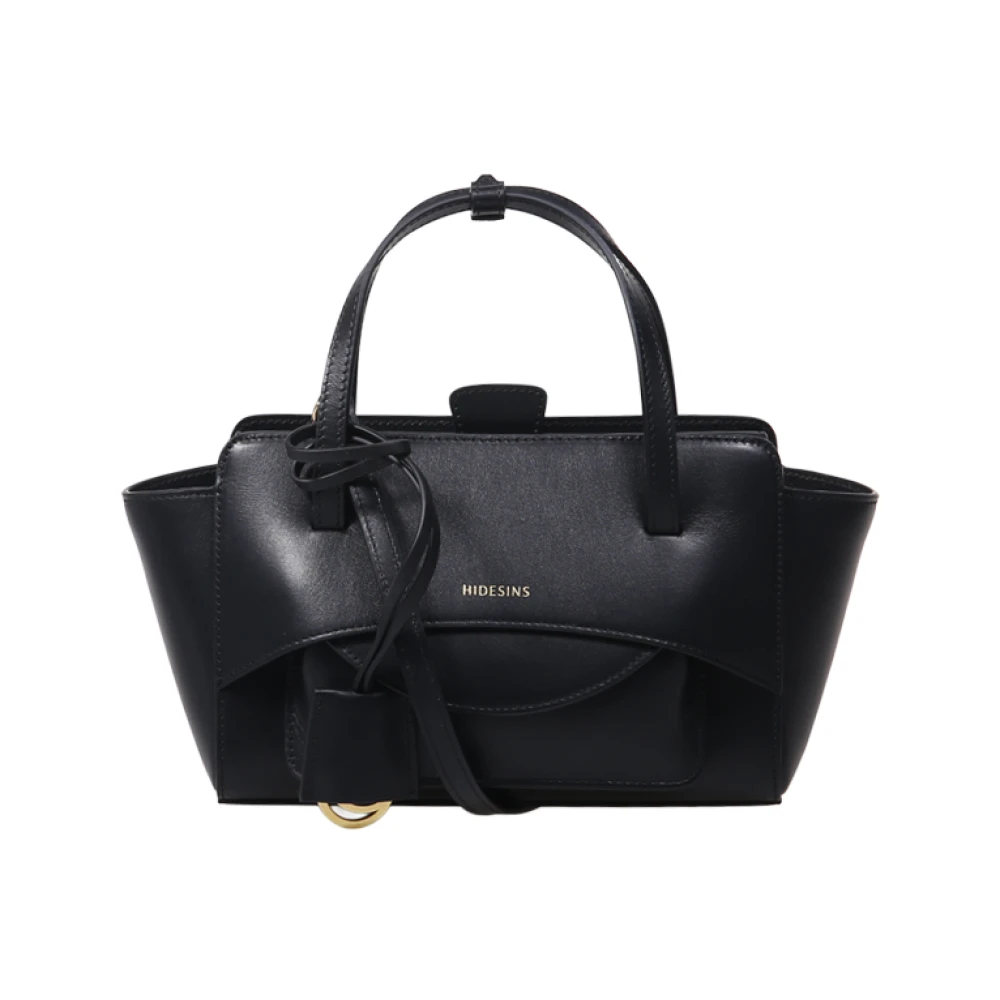 Hidesins Women's Black Handbags, One Size, Flap S Bag