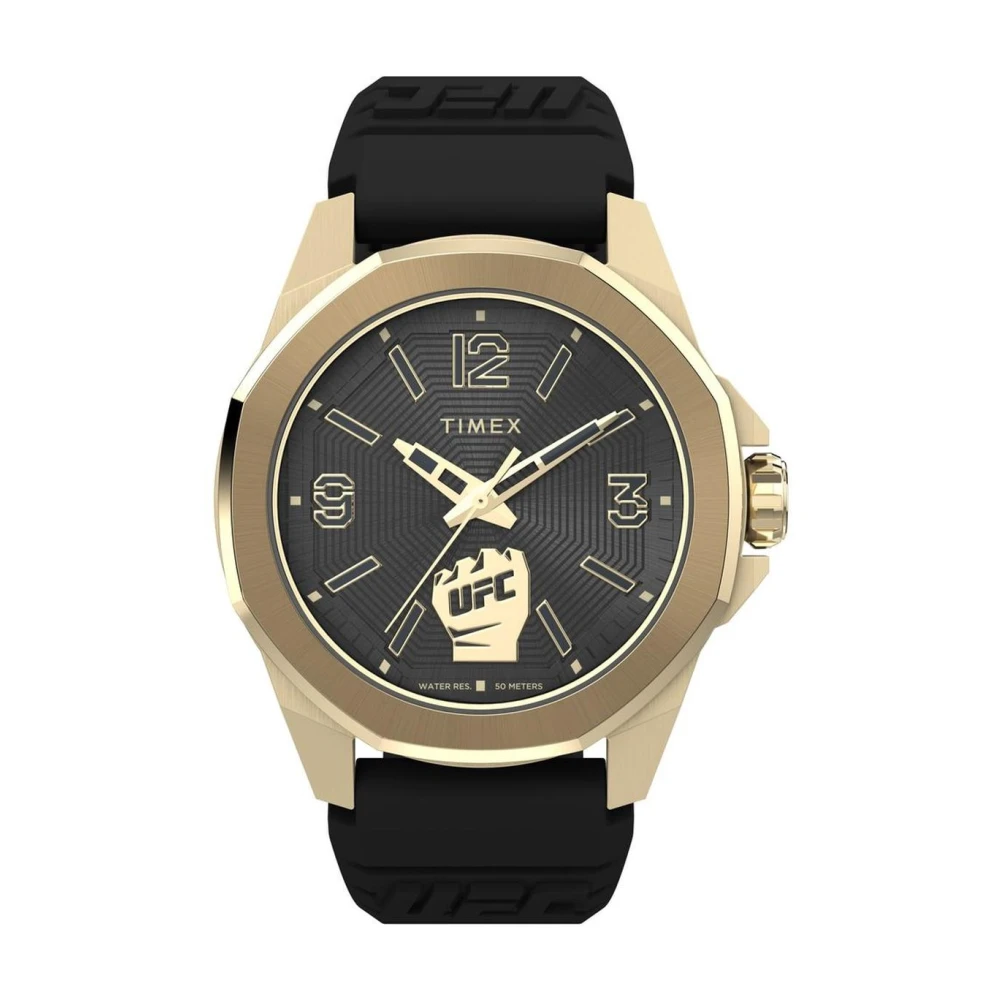 Timex Men's Black Synthetic Sport Watch With Strap