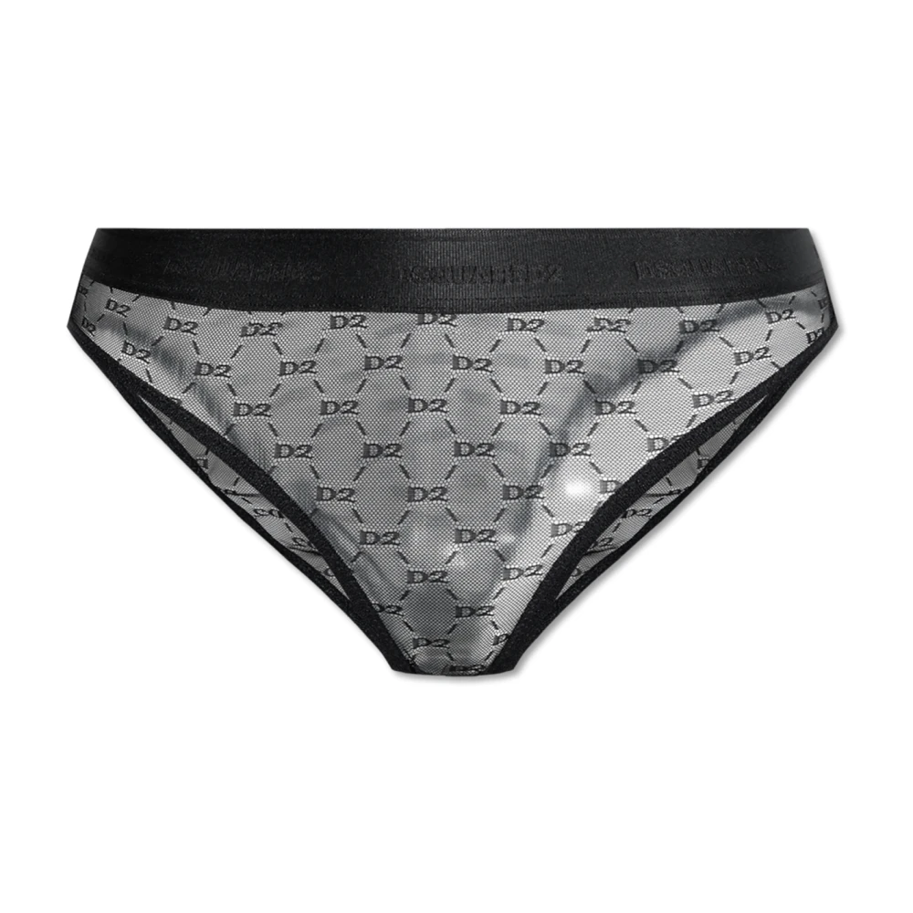 Dsquared2 Logo briefs Black Dames