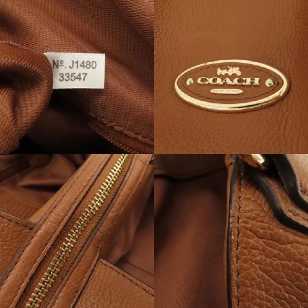 Coach Pre-owned Leather totes Brown Dames