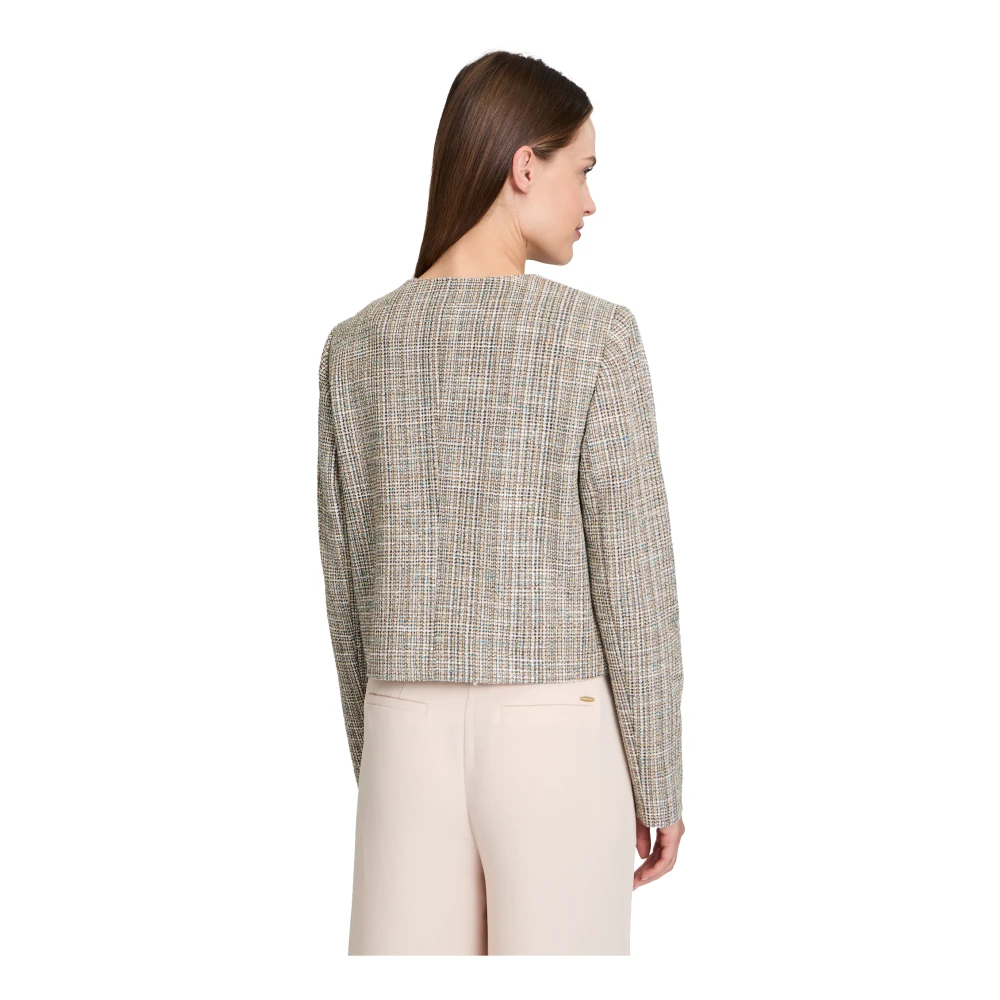 Betty & Co Blazerjas met zakken Gray Dames