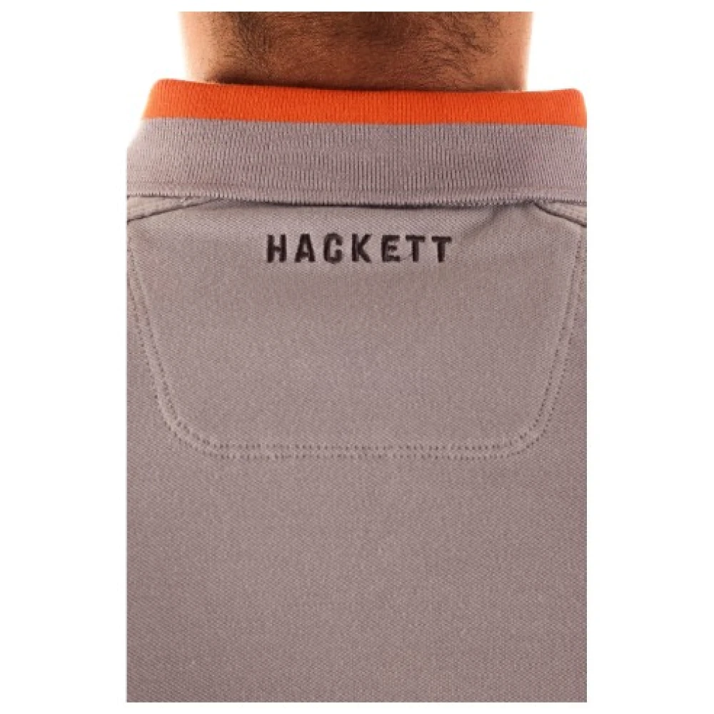 Hackett Heren Polo Shirt Gray Heren