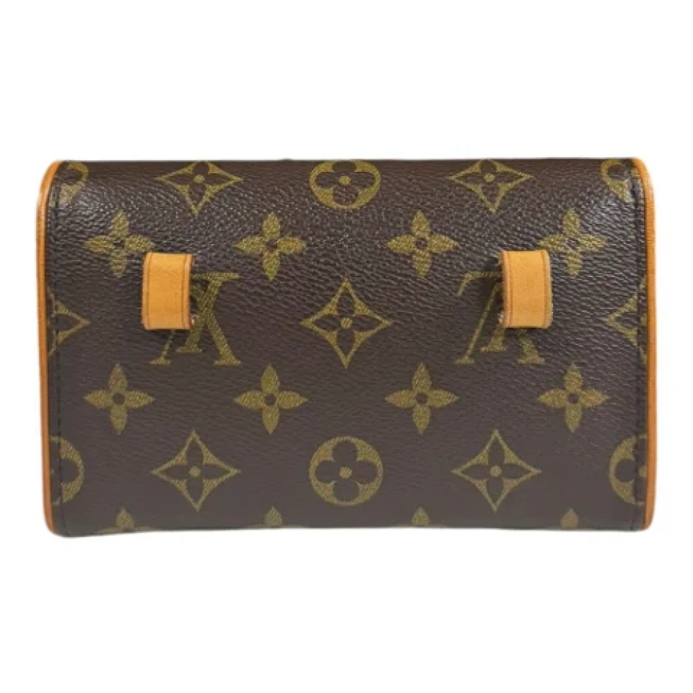 Louis Vuitton Vintage Pre-owned Fabric crossbody-bags Brown Dames