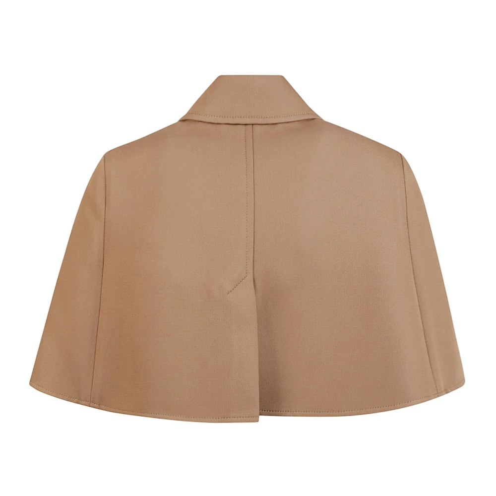 Max Mara Bruine Jassen Estroso Brown Dames