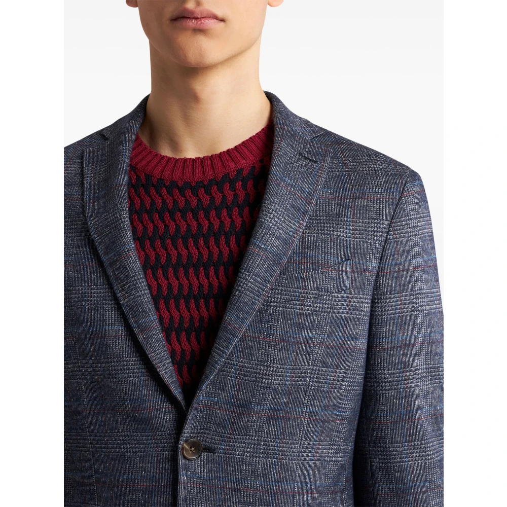 ETRO Roma Jas Blue Heren