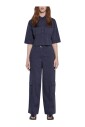chemise-bleue-en-coton-stretch-avec-poches-a-rabat