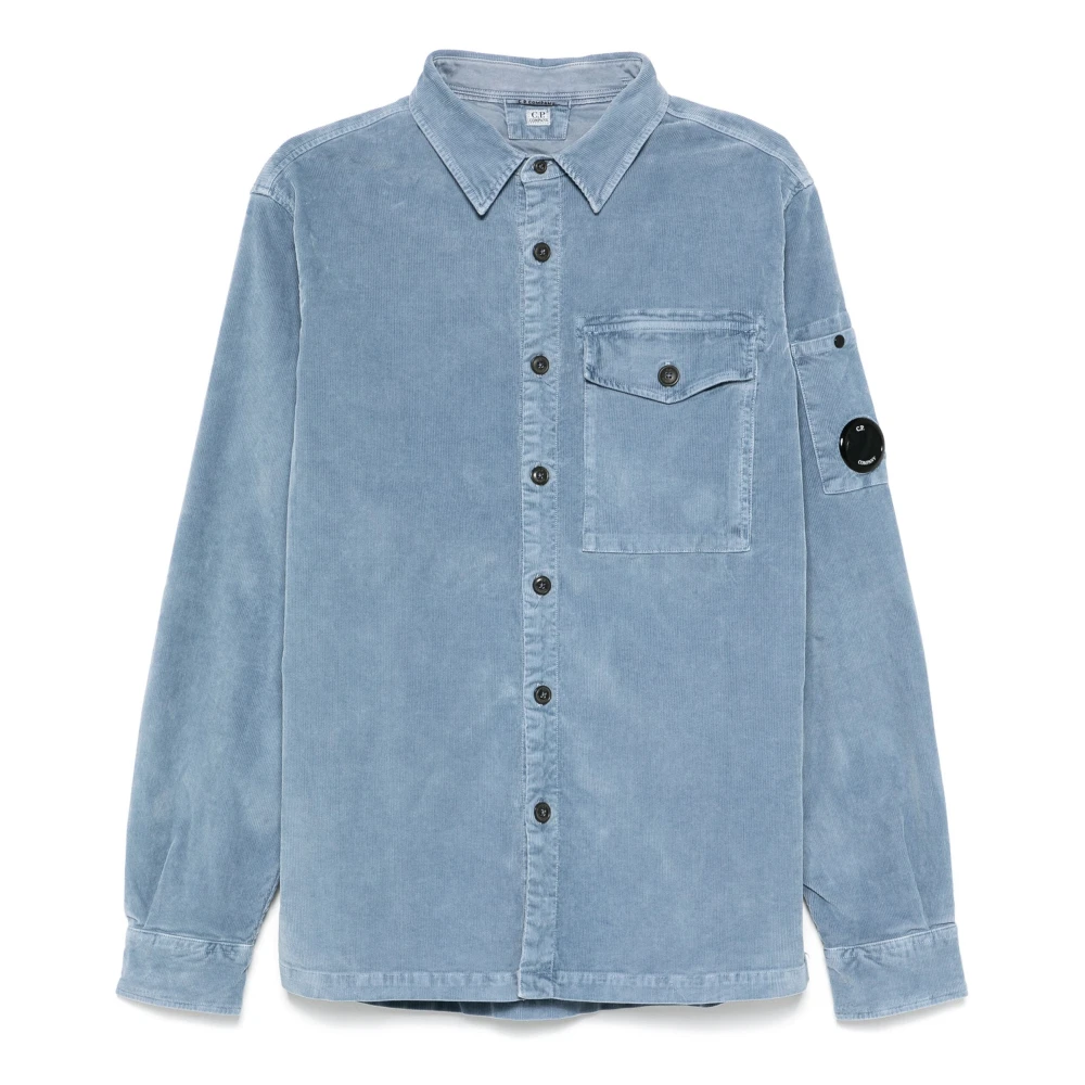 C.P. Company Stijlvolle Overhemden Blue Heren