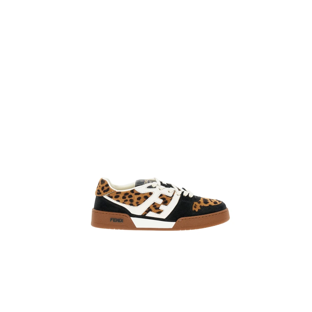 Fendi , Sneakers, Female, Multicolor, 7 Uk, Sneaker Stringata